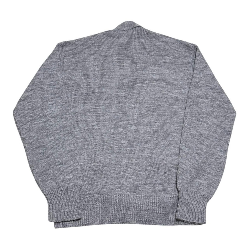 Vintage 80s 90s Anahurst 100% Acrylic Gray Cardigan Sweater Women’s XL‎ - Picture 3 of 4
